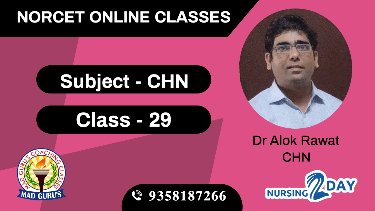 NORCET CHN Class 29